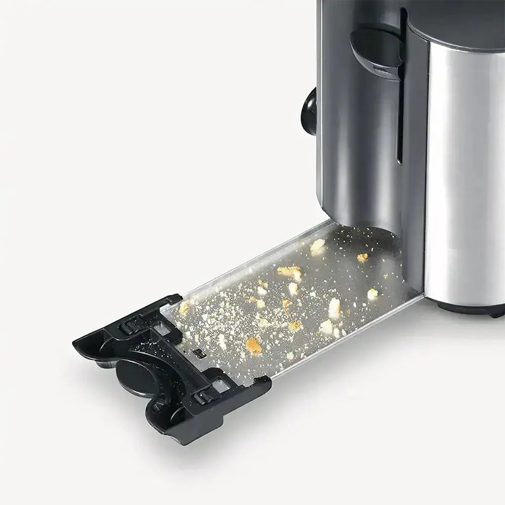 Severin Long Slot Stainless Steel 4-Slice Toaster.
