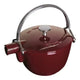 Staub Cast Iron Round Tea Pot 1.15L Grenadine Red
