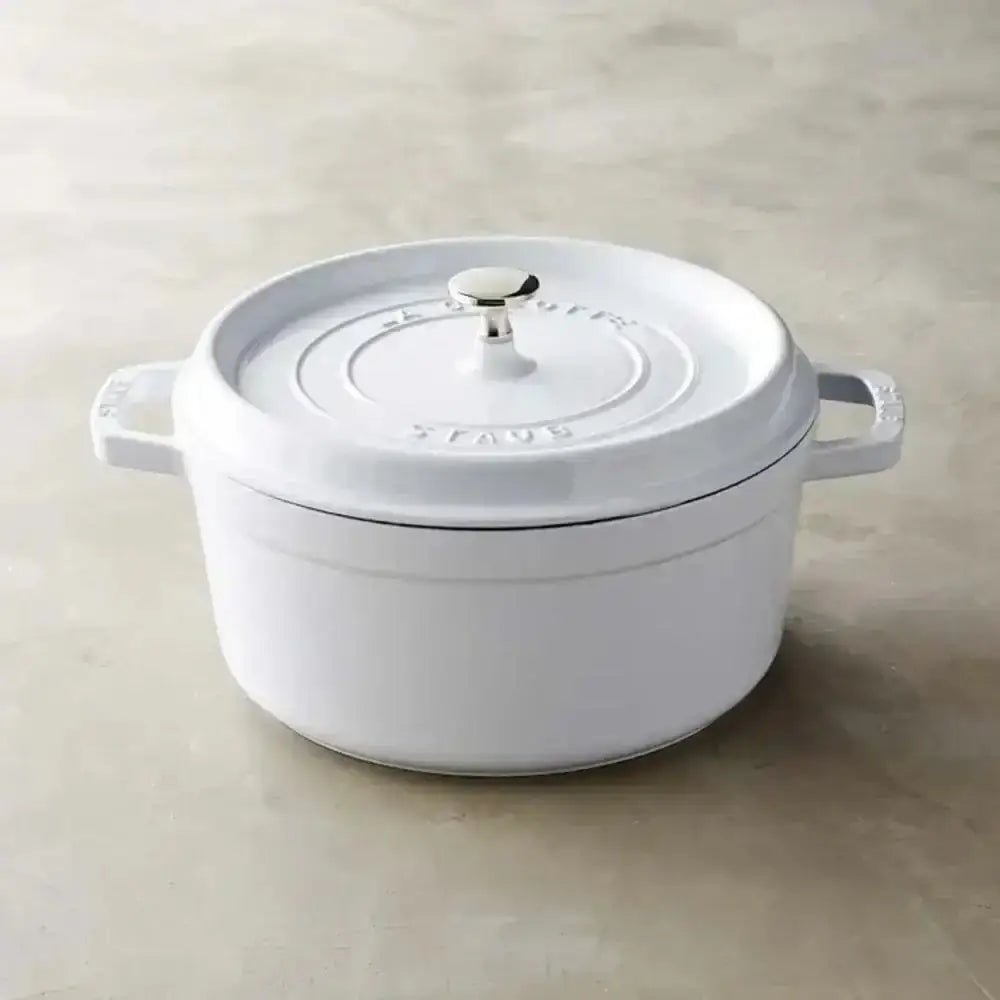 Staub Deep Cast Iron Casserole Pot 4.8L.