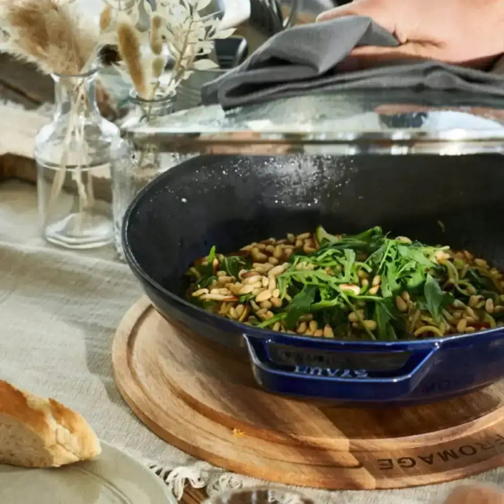 Staub Cast Iron Wok 30cm.