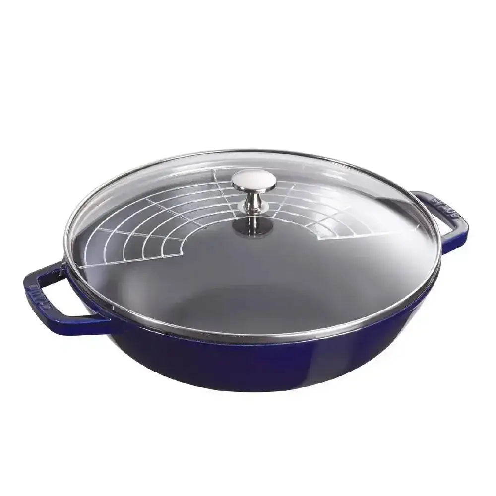 Staub Cast Iron Wok 30cm.