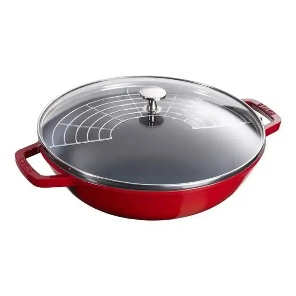 Staub Cast Iron Wok 30cm.