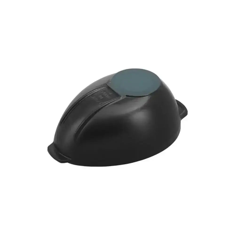 Staub oval cast iron mussel pot 2l black matte finish with teal circular lid for cooking seafood