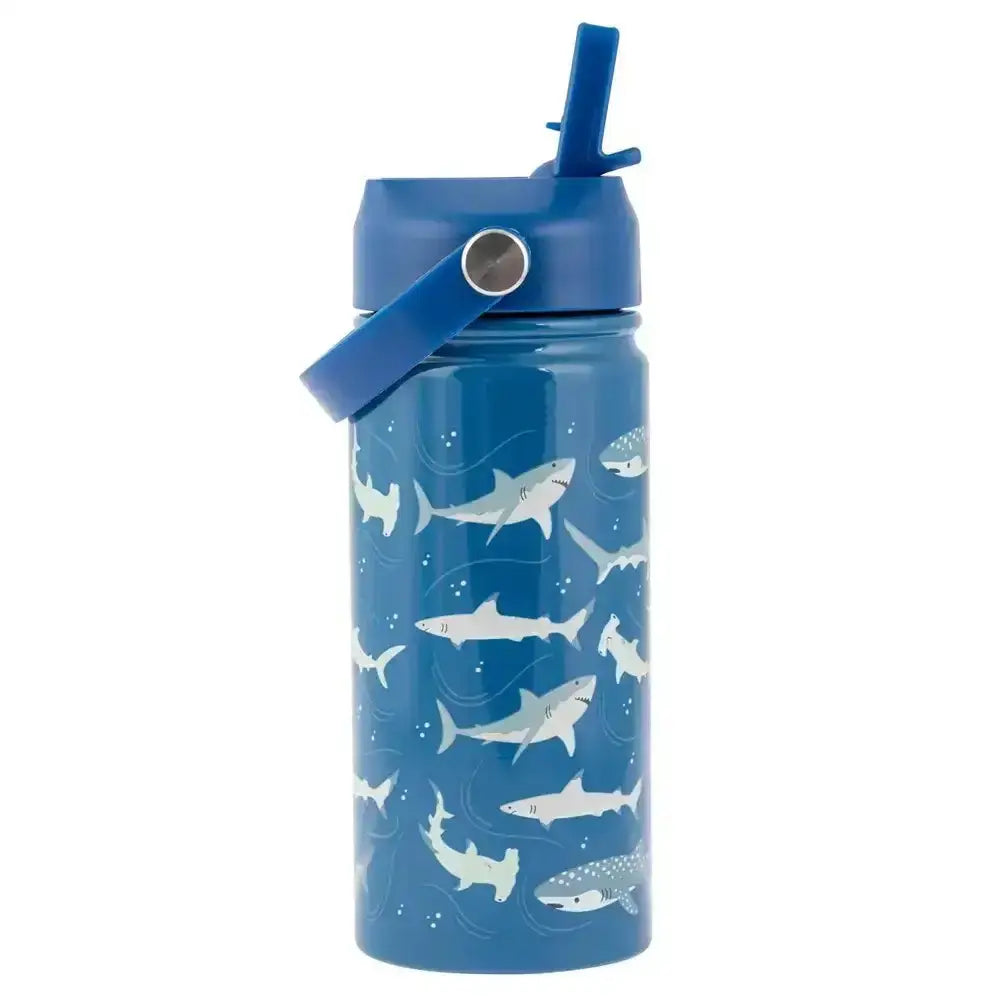 SJ Insulated S/S Bottle W/H Shark.