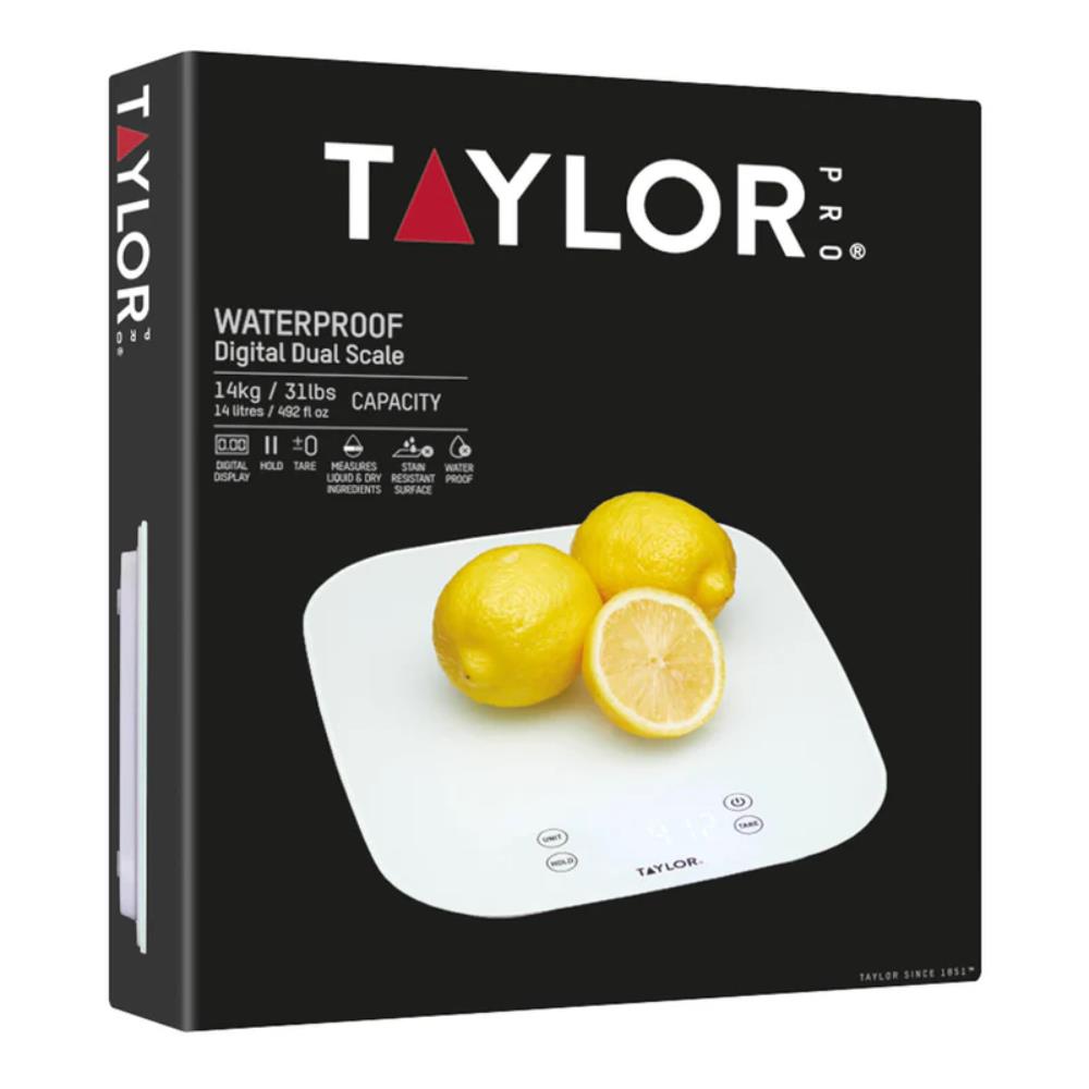 Taylor Pro Waterproof Digital Dual Scale 14kg