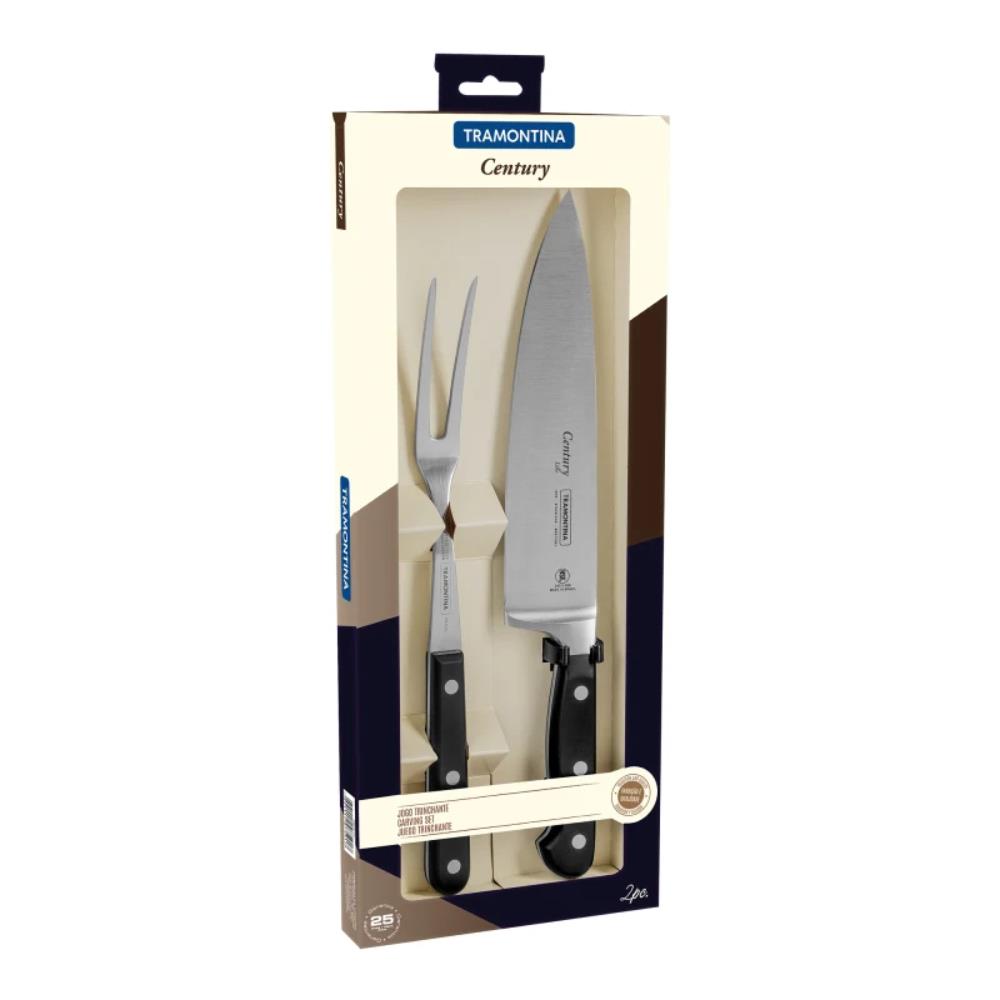 Tramontina Century Stainless Steel Carving Set 2pc