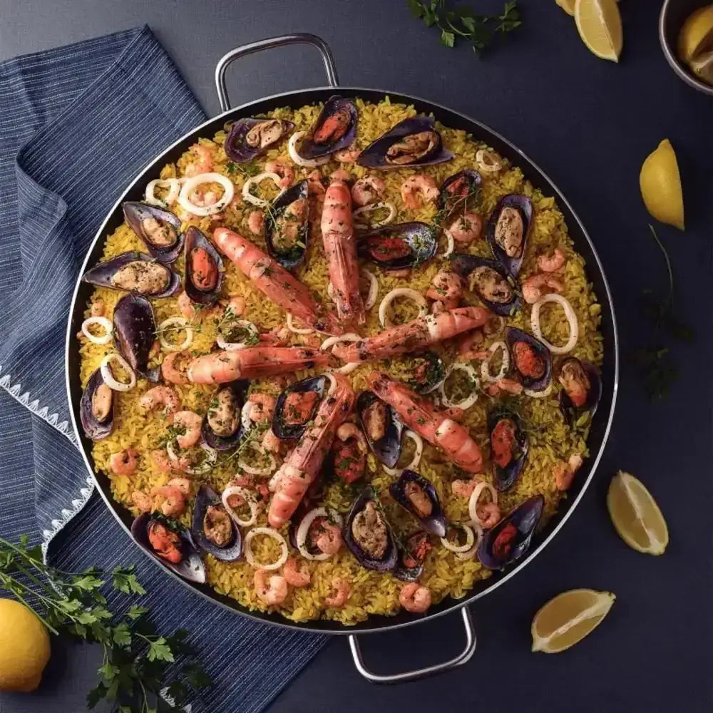 Tramontina Non-Stick Aluminium Paella Pan 45cm.