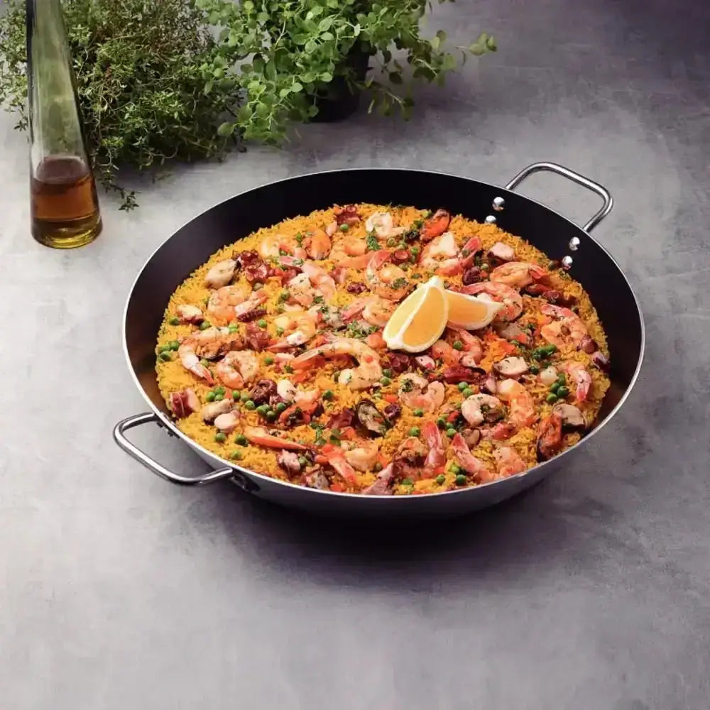 Tramontina Non-Stick Aluminium Paella Pan 45cm.