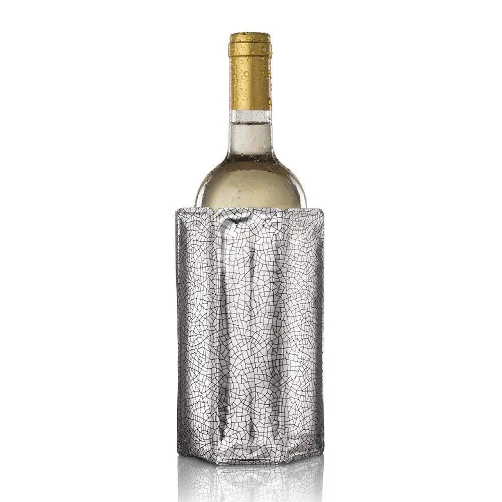 Vacu Vin Active Wine Bottle Cooler Silver.