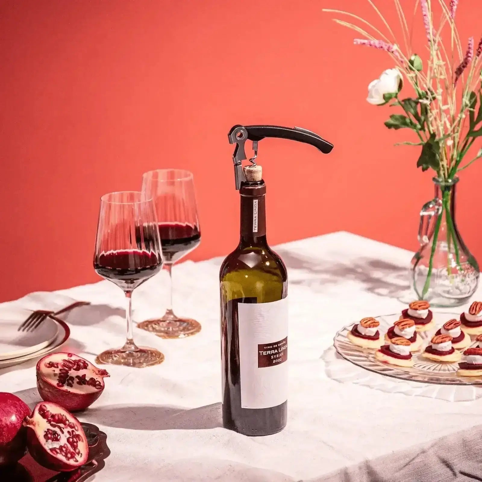Vacu Vin Double Hinged Corkscrew