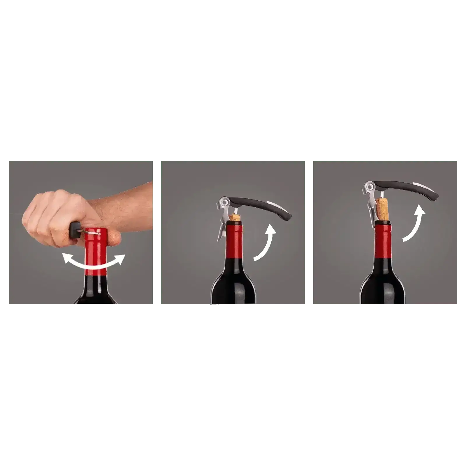Vacu Vin Double Hinged Corkscrew.