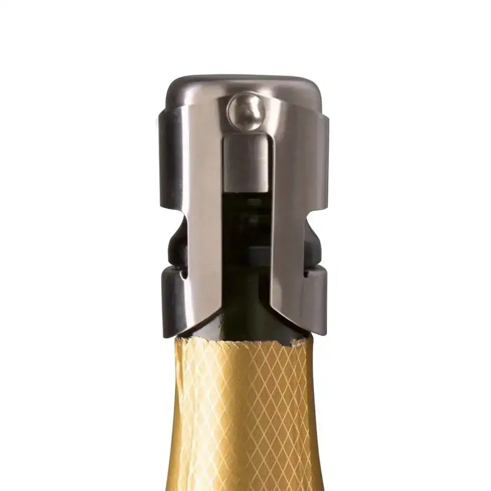 Vacu Vin Stainless Steel Champagne Stopper.