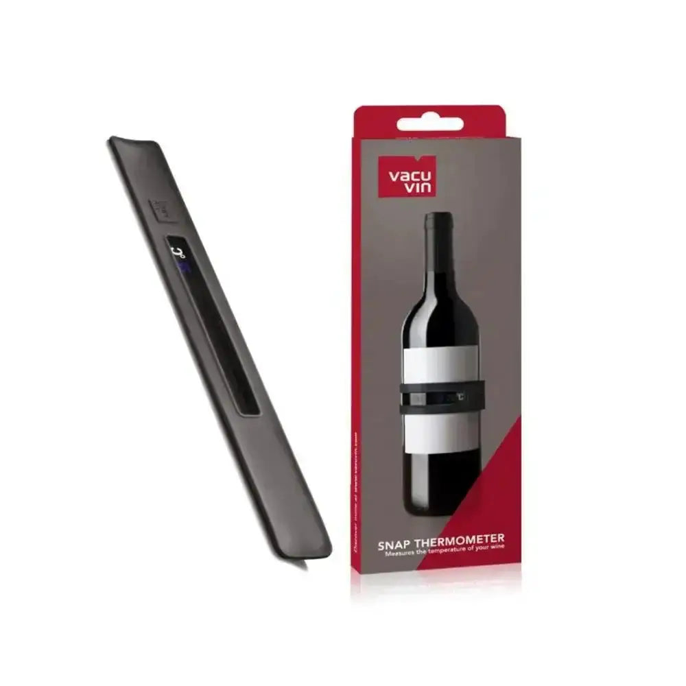 Vacu Vin Wine Snap Thermometer Grey.