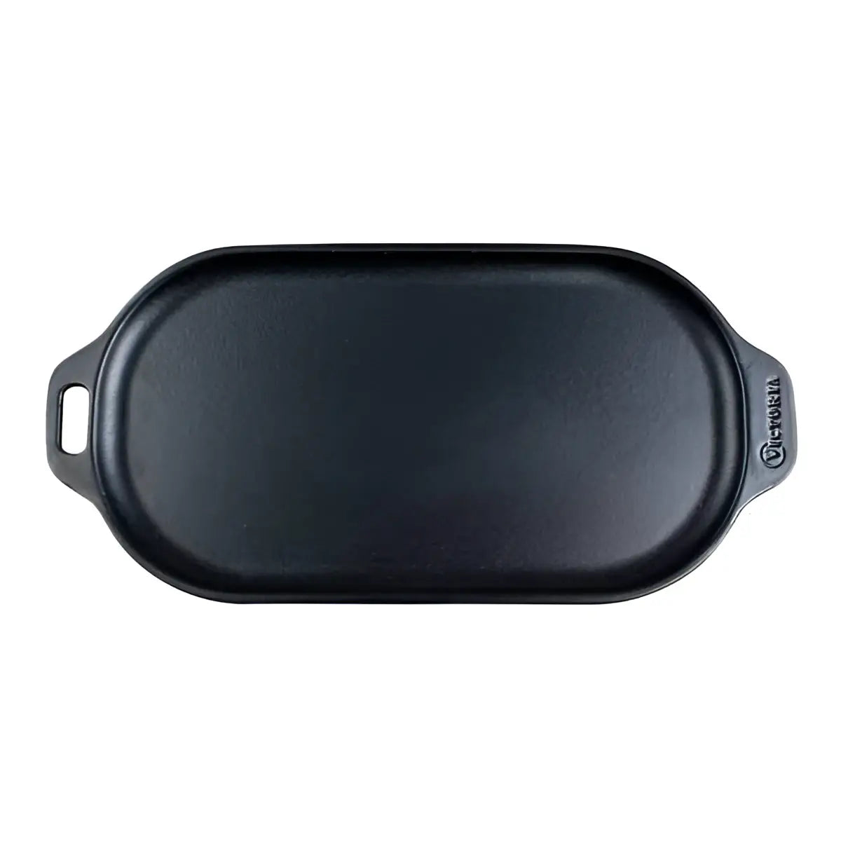 Victoria Cast Iron Enamelled Serving Griddle.