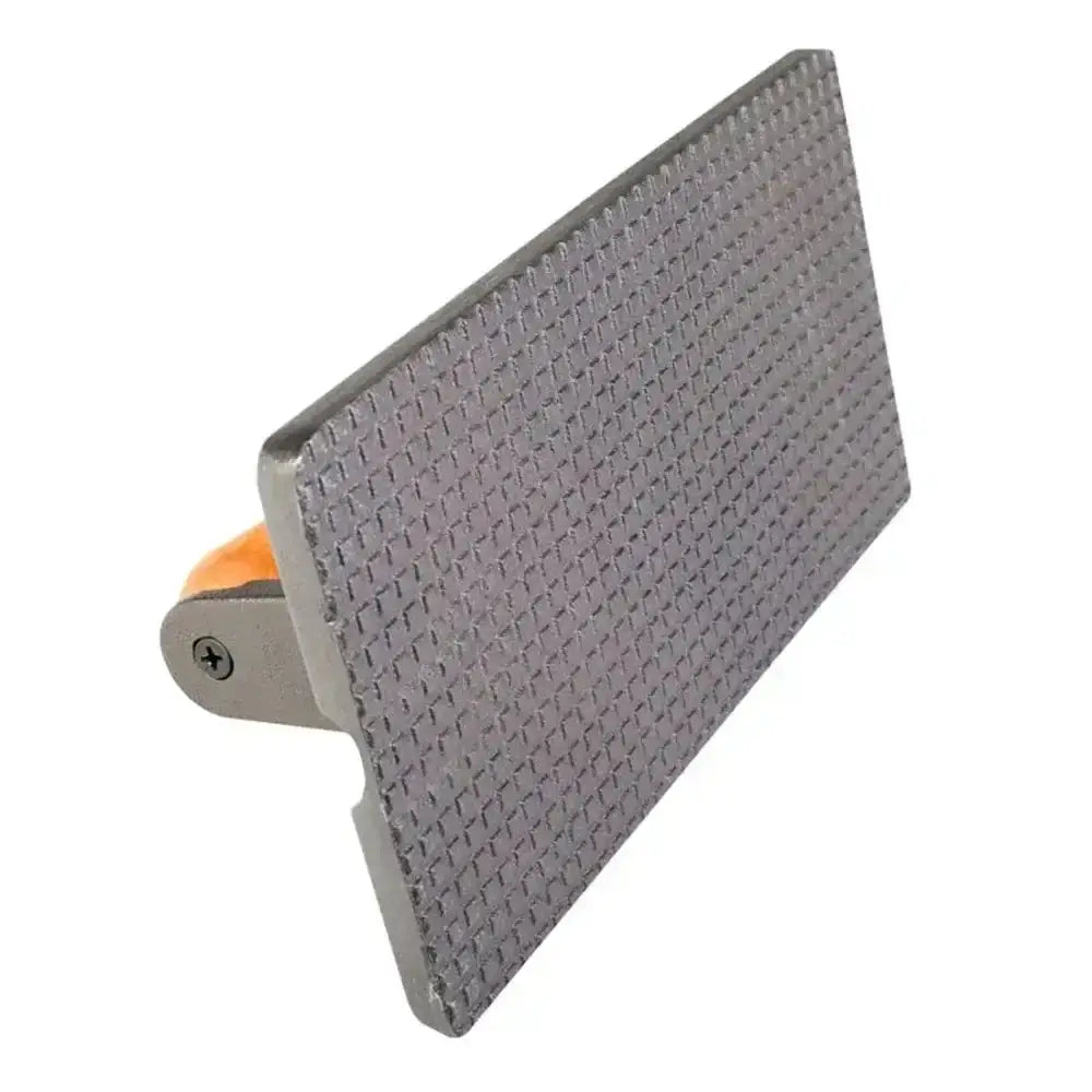 Gray diamond sander on a white background