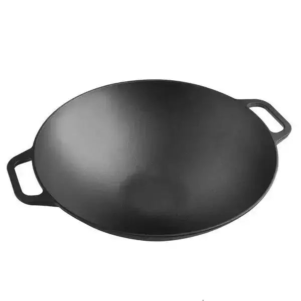 Victoria Enamelled Cast Iron Wok 36cm.