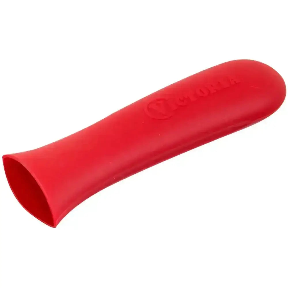Red large silicon grip with 'Victoria' branding on a white background