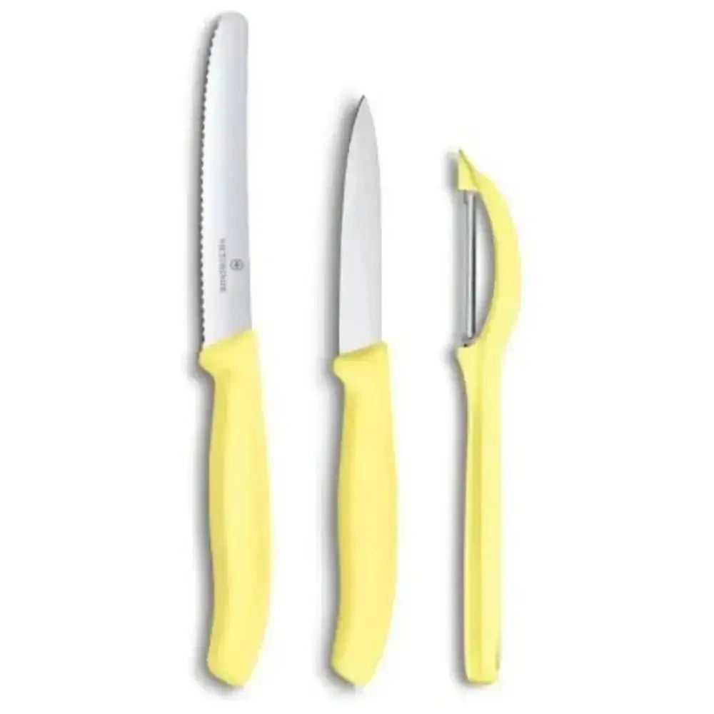 Victorinox Swiss Classic Paring Knife And Peeler Set 3.