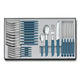 Victorinox Swiss Modern Blue Table Cutlery Set 24 Piece