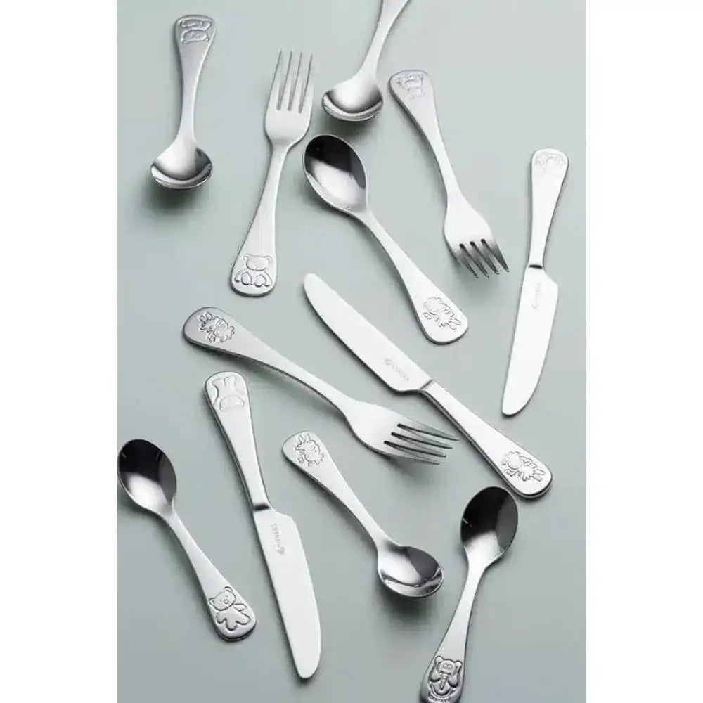 Viners Kids Stainless Steel Cutlery Set 3pc Farmyard