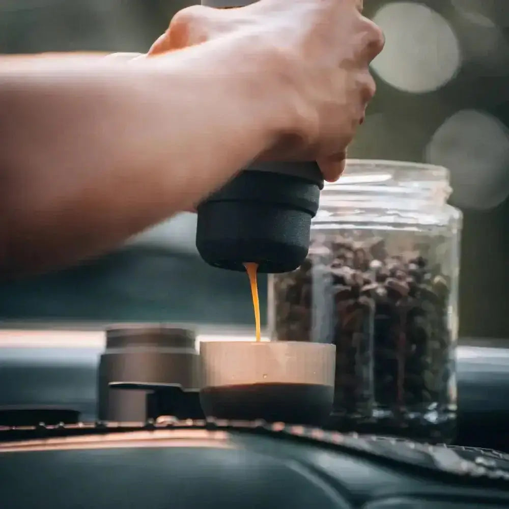 Wacaco Minipresso GR2 Portable Espresso Maker.