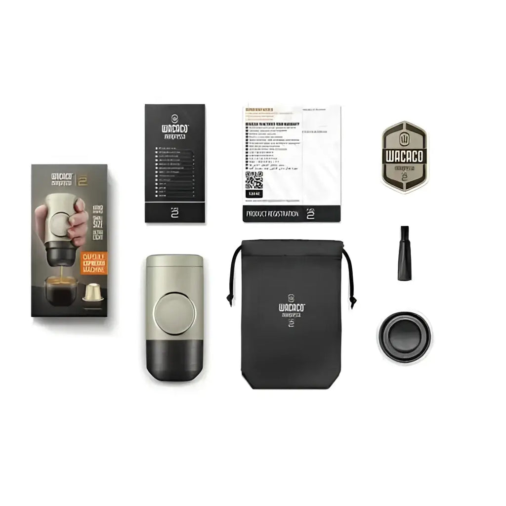 Wacaco Minipresso NS2 Portable Espresso Machine.
