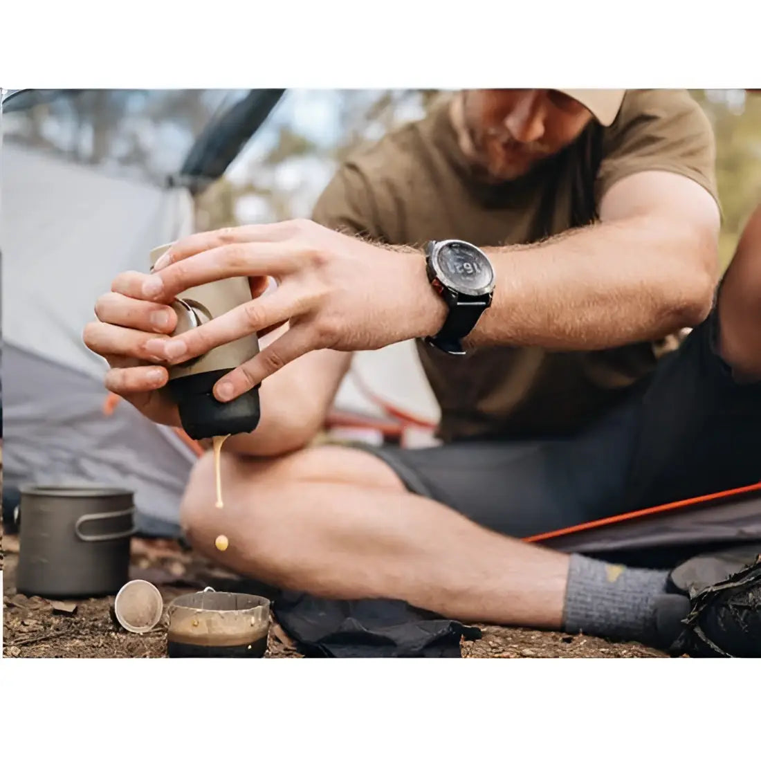 Wacaco Minipresso NS2 Portable Espresso Machine.