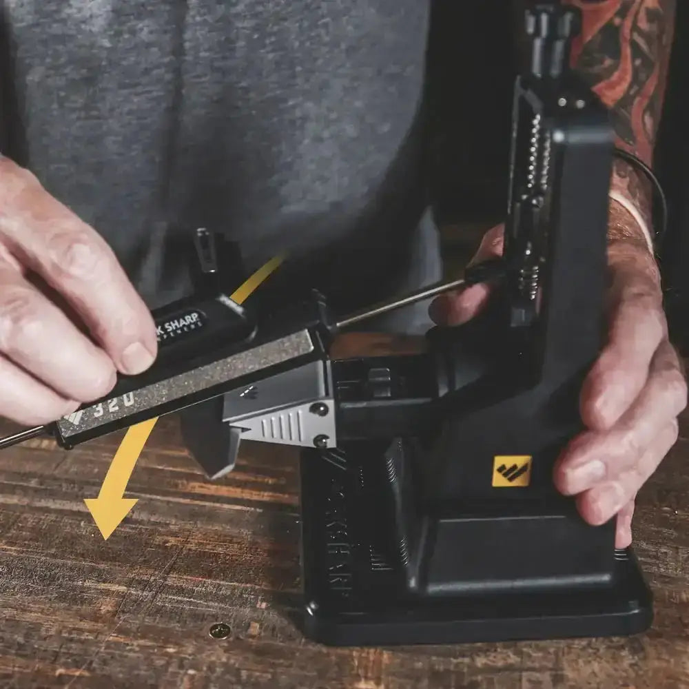 Work Sharp Precision Adjust Knife Sharpener.