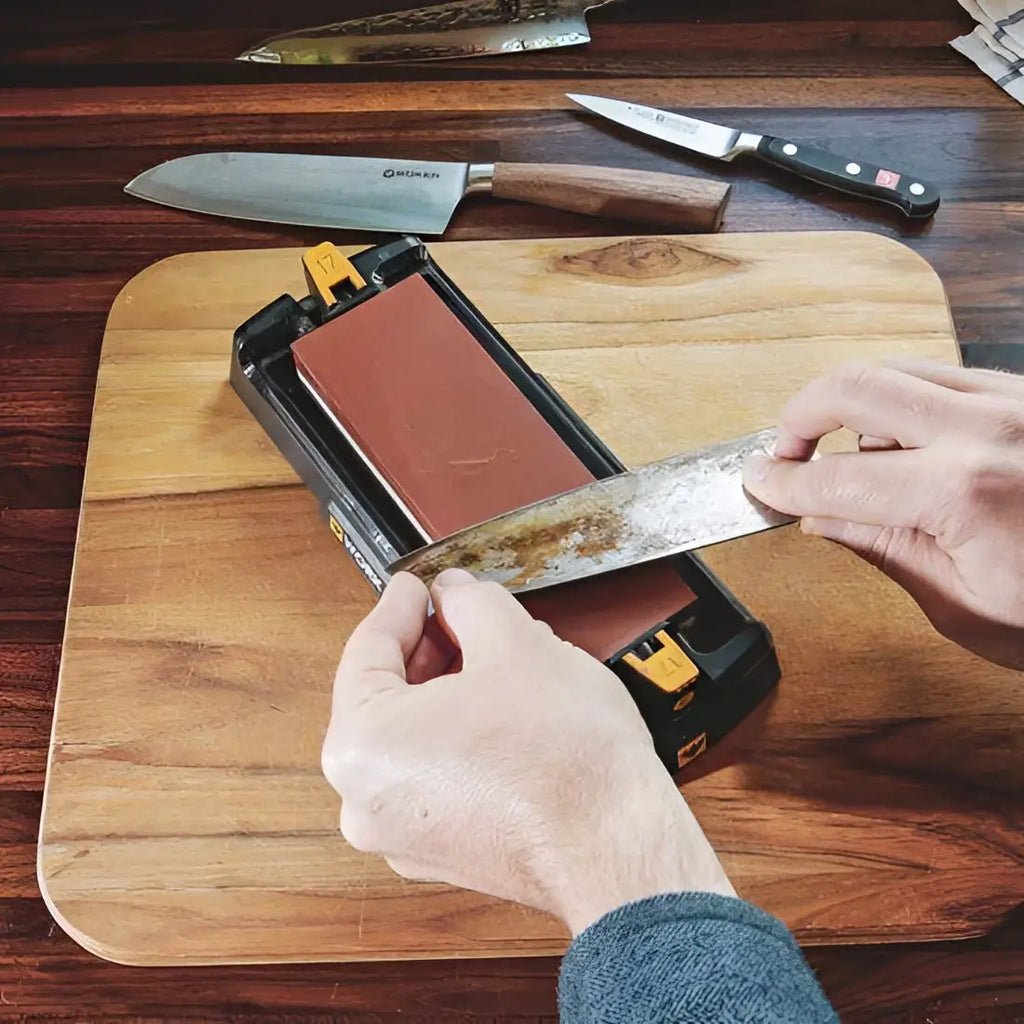 Work Sharp Whetstone Knife Sharpener 1000/6000 Grit.
