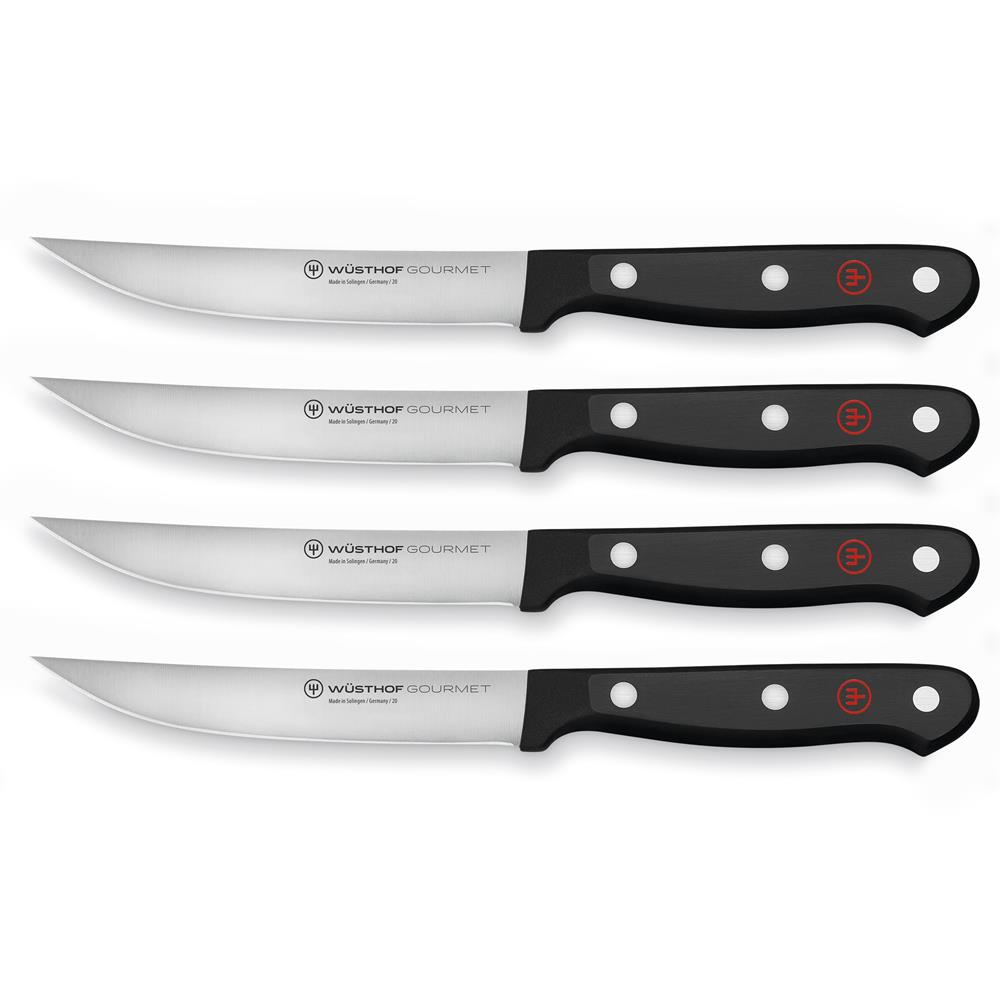 Wusthof Gourmet Steak Knife Set 4pc
