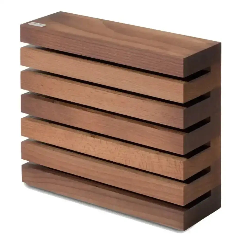 Wusthof Beechwood Mounted Magnetic Knife Block.