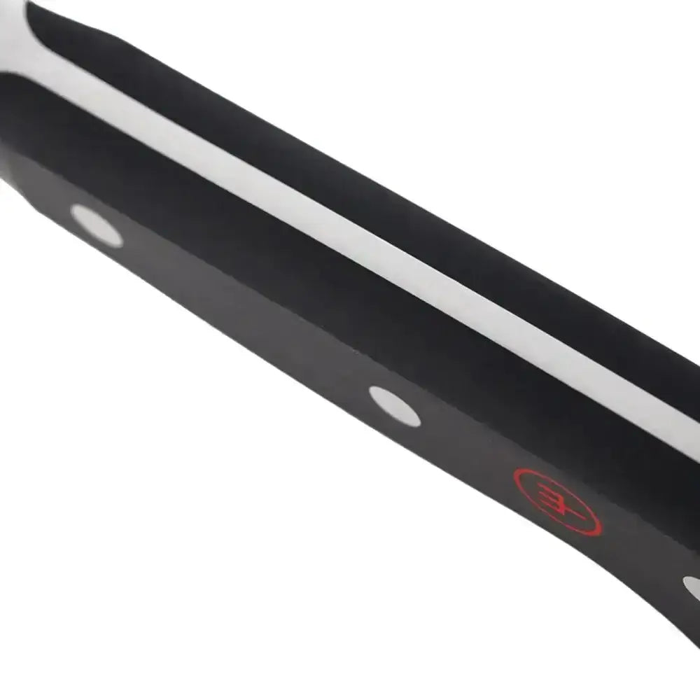 Close up detail of a Wusthof Knife Handle