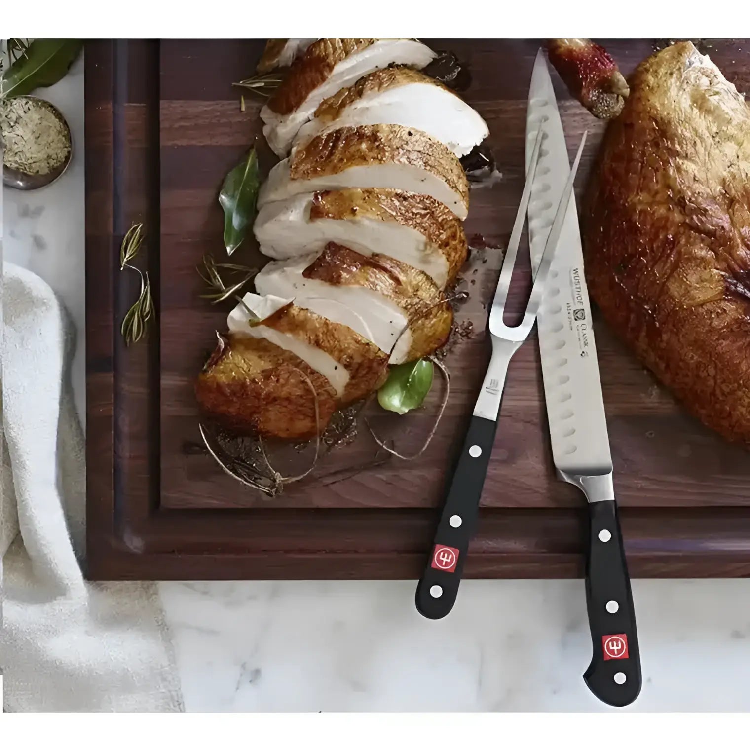 Wusthof Classic Curved Carving Fork 20cm.