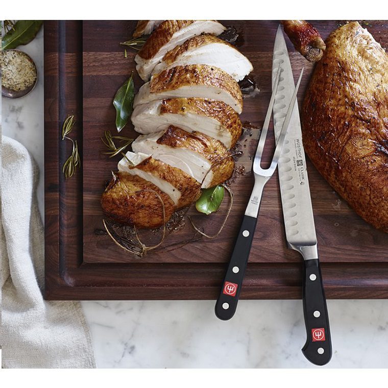 Wusthof Classic Curved Carving Fork 20cm