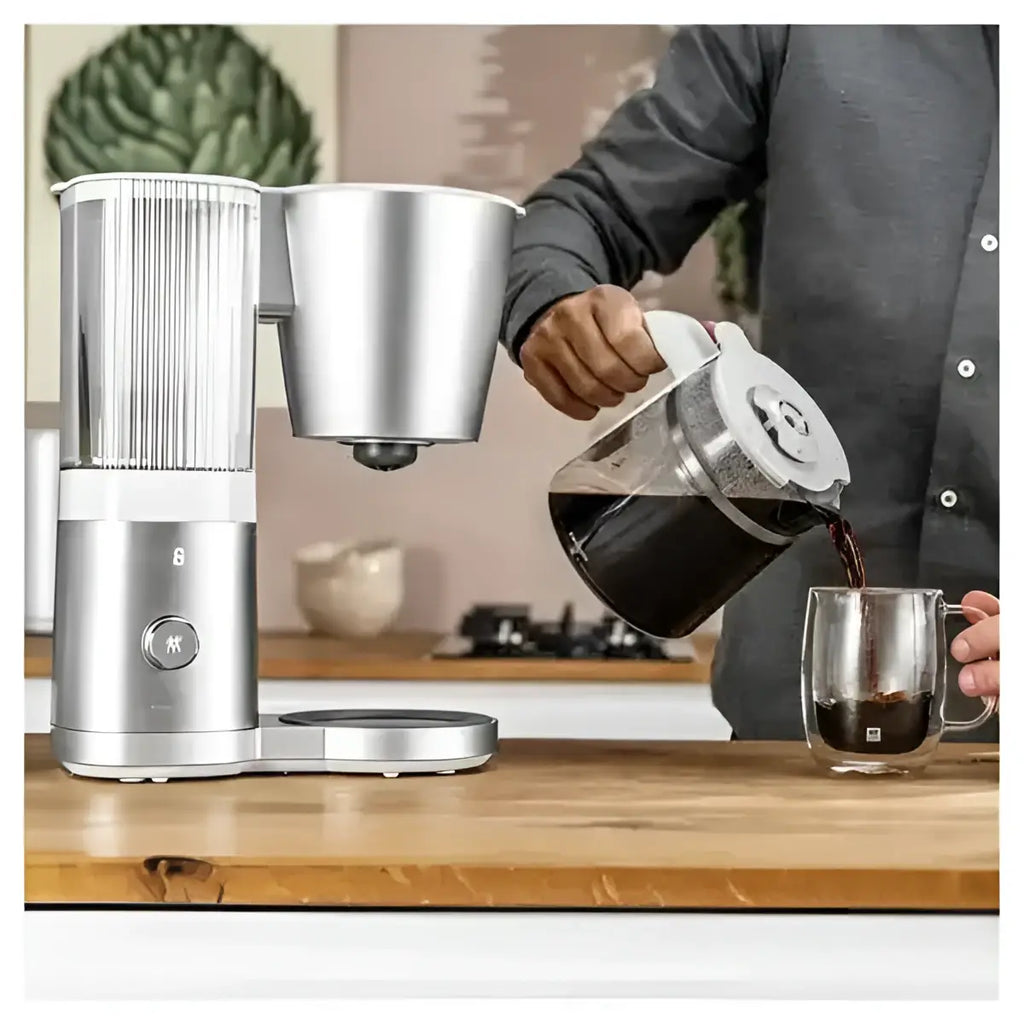 Zwilling Enfinigy Glass Drip 12 Cup Coffee Maker.