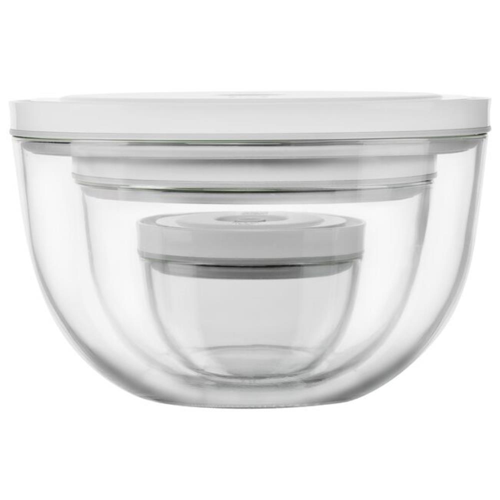 Zwilling Fresh And Save Round Glass Bowl Set 3pc