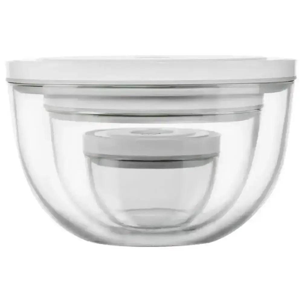 Zwilling Fresh And Save Round Glass Bowl Set 3pc.