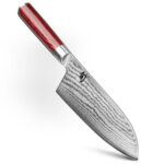 Kai Shun Classic Red Wide Limited Edition Santoku 19cm