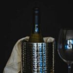 BarCraft Stainless Steel Hammered Finish Wine Cooler - Image 5