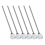 Cilio Cocktail Spoons With Straw Set Of 6