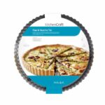 KitchenCraft Non-Stick Loose Base Flan/Quiche Tin 24.5cm - Image 6