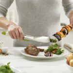 Joseph-Joseph-Steel-Slimline-Tongs-Green-5 - Cookin