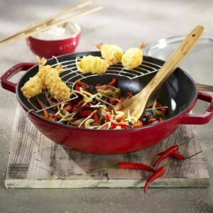Staub-Cast-Iron-Wok-30cm-3 - Cookin