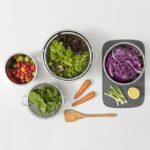 Tovolo Stainless Steel Perforated Colander - Image 3