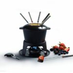 MasterClass Cast Iron Enamelled Fondue Set 1.2L - Image 2