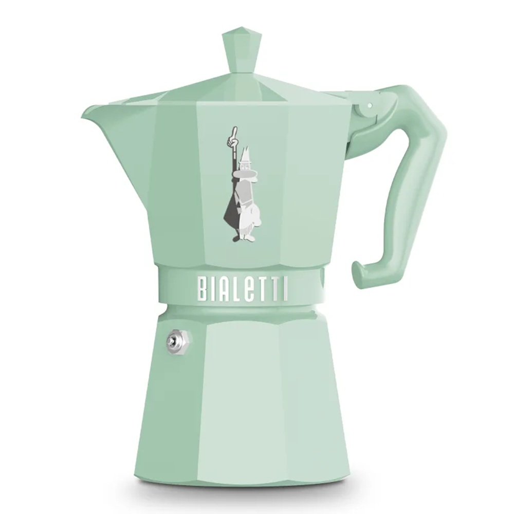 Bialetti-Moka-Exclusive-Espresso-Maker-6-Cup-Green- Bialetti Moka Exclusive Espresso Maker 6-Cup Green - Image 1