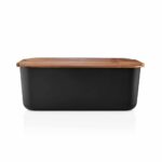 Eva-Solo-Bread-Bin-Black-with-Bamboo-Lid-90L-1 - Cookin