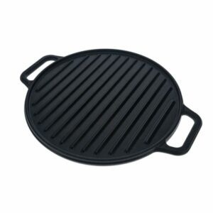 Victoria-Cast-Iron-Round-Reversible-Griddle-1 - Cookin