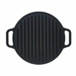 Victoria-Cast-Iron-Round-Reversible-Griddle-3 - Cookin
