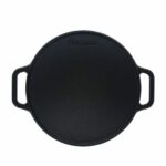 Victoria-Cast-Iron-Round-Reversible-Griddle-4 - Cookin